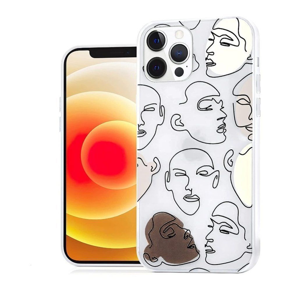 Cute Pattern Designed for iPhone 12 Pro Max (2020) 6.7” Inch, clear